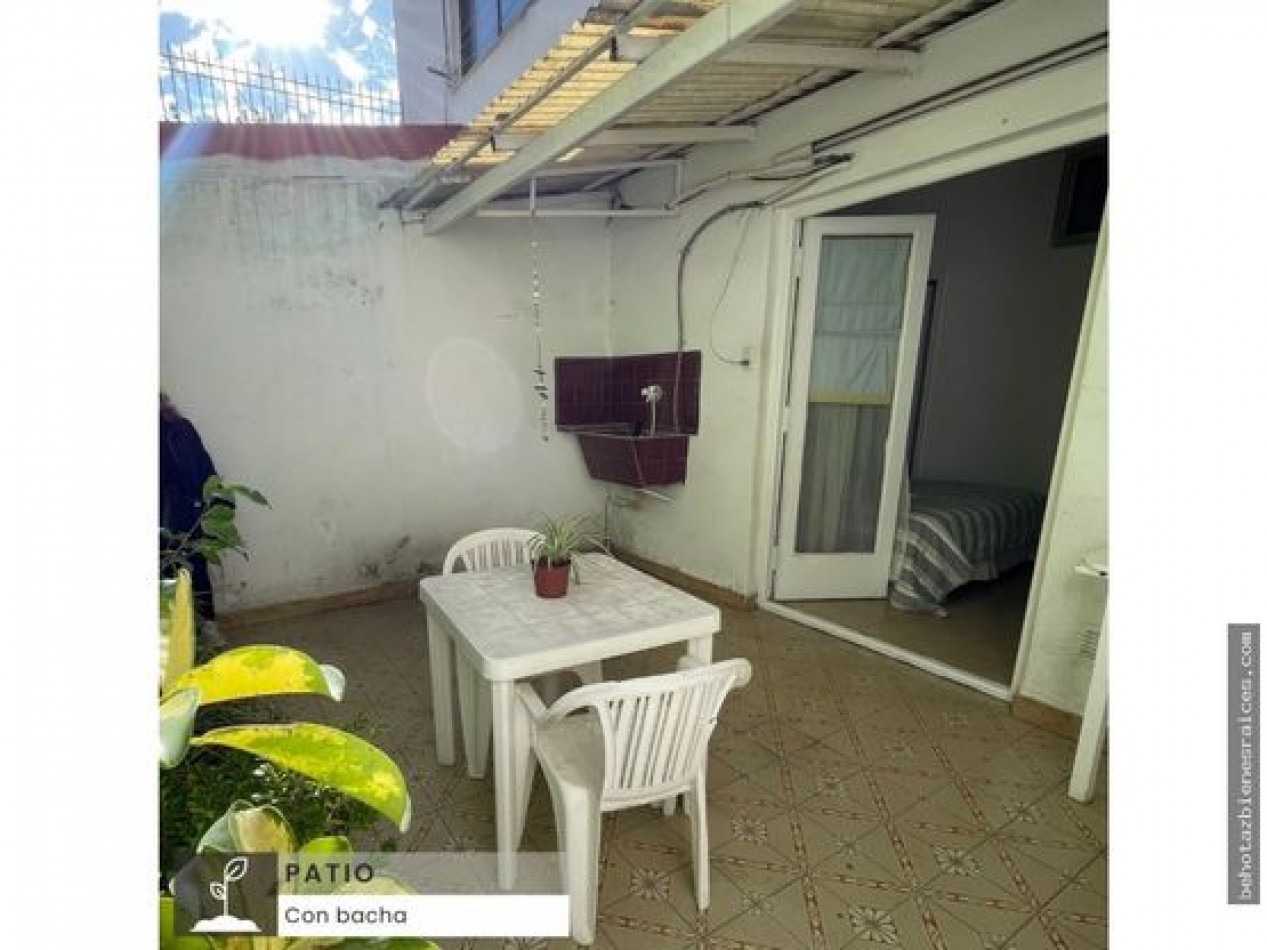 DEPARTAMENTO 2 AMBIENTES CON AMPLIO PATIO EN VENTA. MAR DEL PLATA.