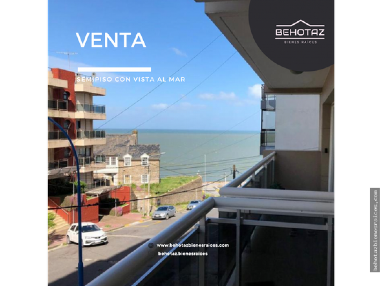 ()SEMIPISO CON VISTA AL MAR. ZONA PLAYA CHICA. MAR DEL PATA