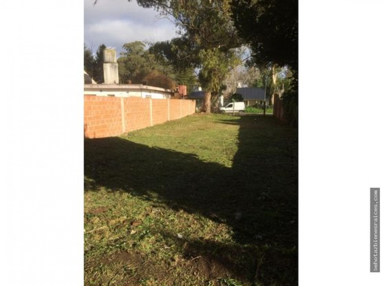 LOTE EN BARRIO LOS TILOS. MAR DEL PLATA.