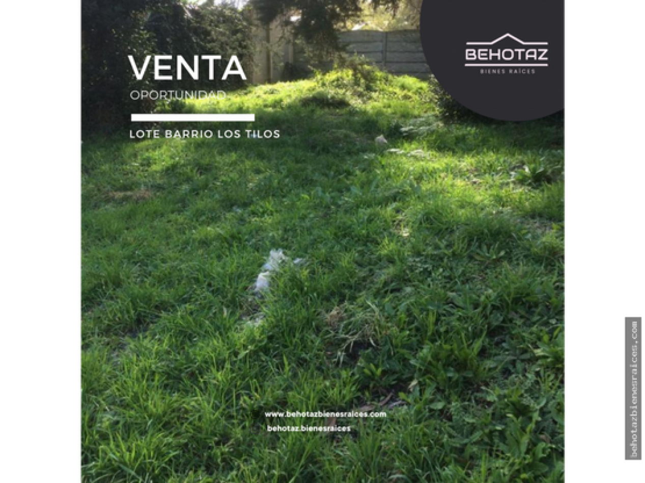 LOTE EN BARRIO LOS TILOS. MAR DEL PLATA.