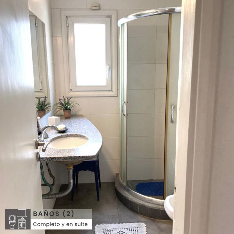 ()Moderna casa cuatro ambientes en alquiler temporario. zona Los Troncos. Mar del Plata