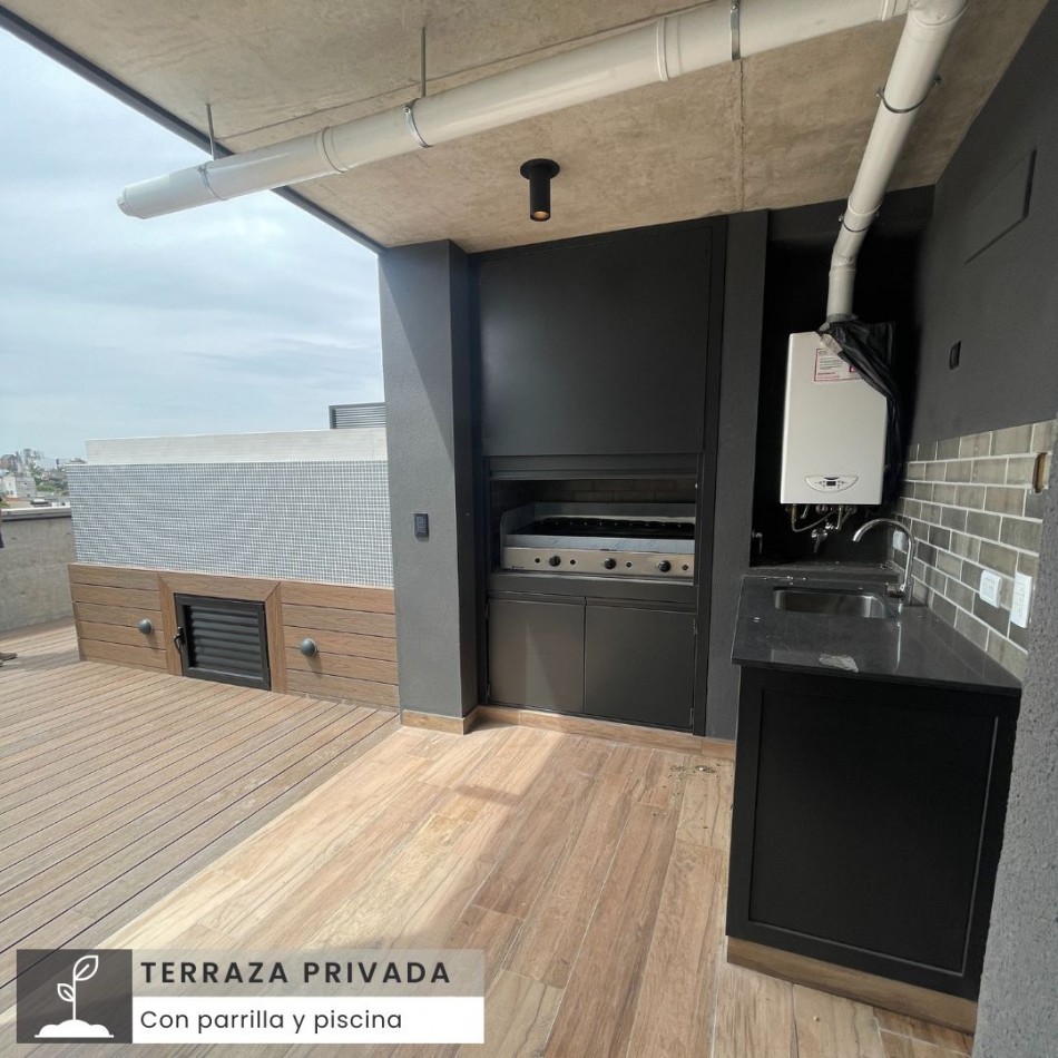 DEPARTAMENTO DE CATEGORIA CON TERRAZA Y PISICNA PROPIA. MAR DEL PLATA