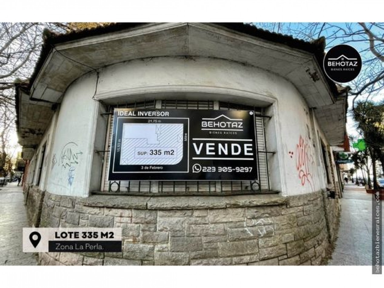 ()LOTE EN VENTA | ZONA LA PERLA | IDEAL INVERSOR