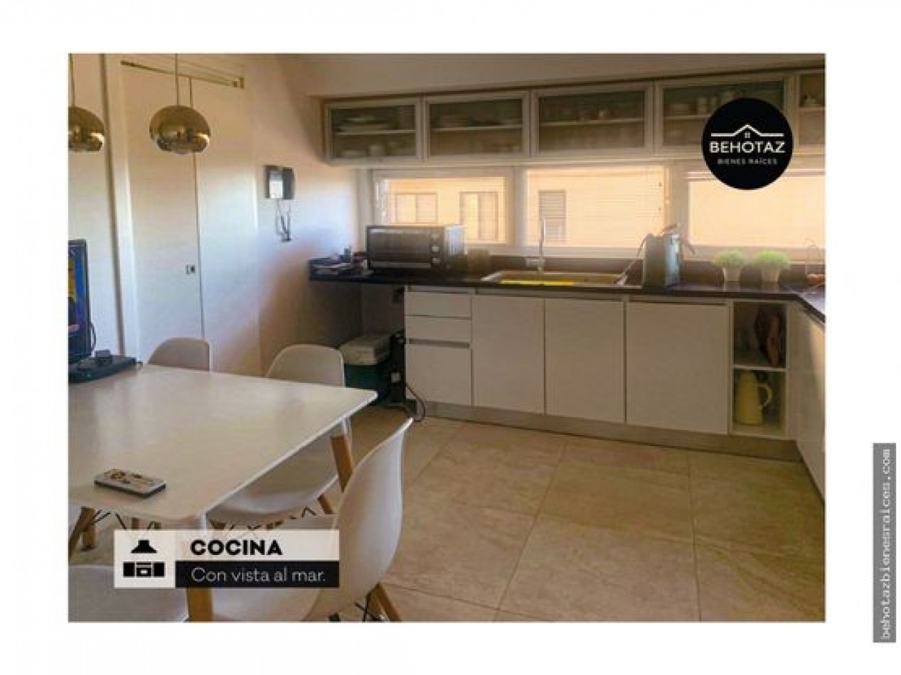 SEMIPISO PREMIUM DE TRES AMBIENTES CON VISTA AL MAR. MAR DEL PLATA