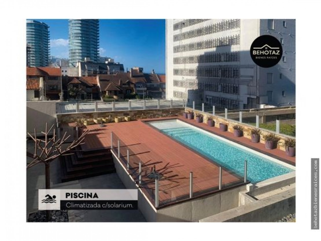 SEMIPISO PREMIUM DE TRES AMBIENTES CON VISTA AL MAR. MAR DEL PLATA