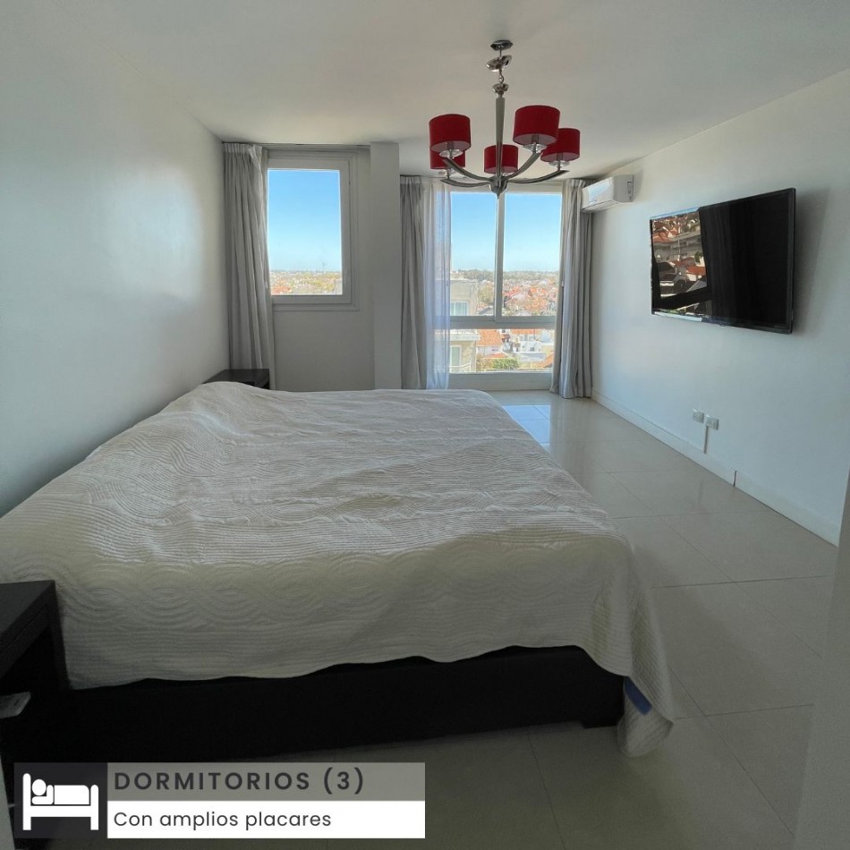 ()DEPARTAMENTO DE CUATRO AMBIENTES CON TERRAZA PROPIA FRENTE AL MAR. MAR DEL PLATA.