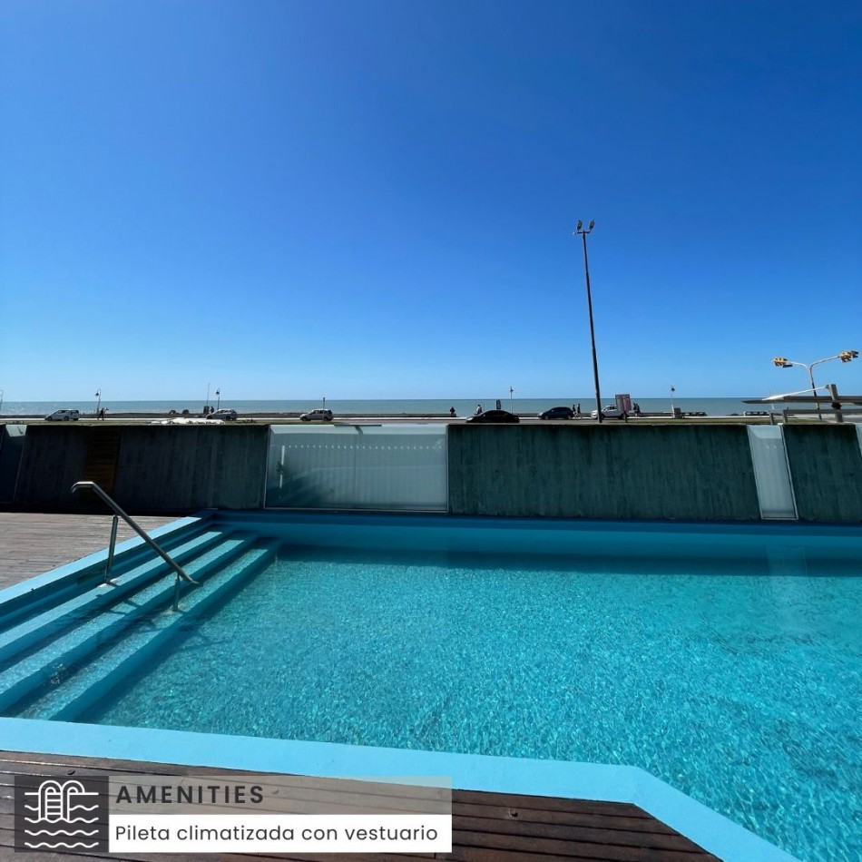 ()DEPARTAMENTO DE CUATRO AMBIENTES CON TERRAZA PROPIA FRENTE AL MAR. MAR DEL PLATA.