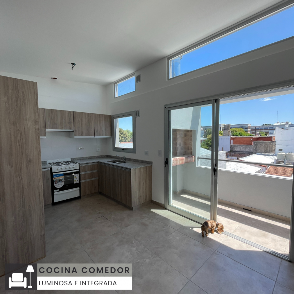 ()PH DE DOS AMBIENTES CON COCHERA A ESTRENAR. ZONA SAN JOSE. MAR DEL PLATA