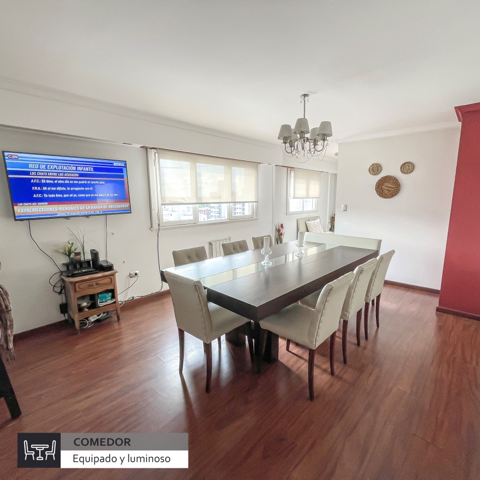 DEPARTAMENTO DE CUATRO AMBIENTES CON TERRAZA PROPIA A METROS DEL MAR. MAR DEL PLATA