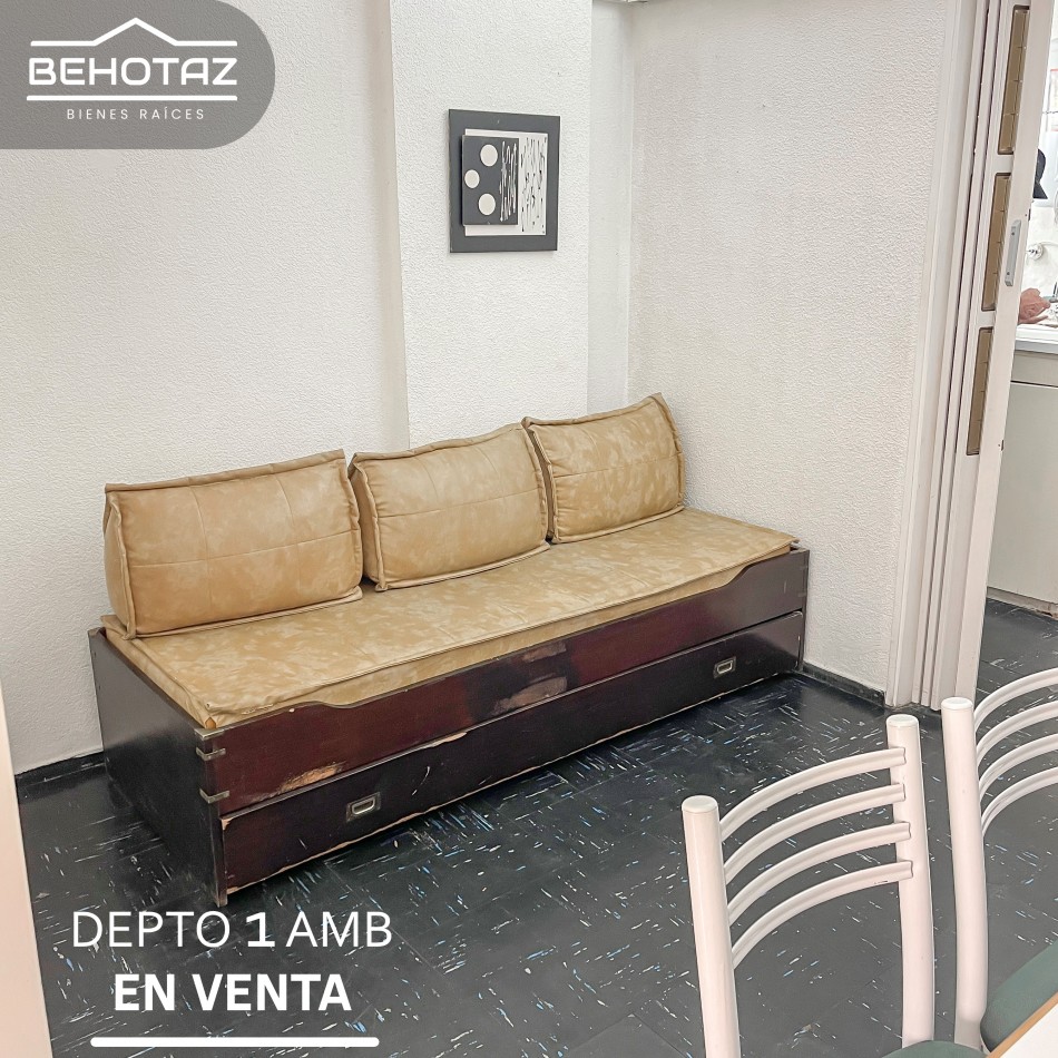 ()MONOAMBIENTE DIVIDIDO EN VENTA. FRENTE AL ALDREY. MAR DEL PLATA