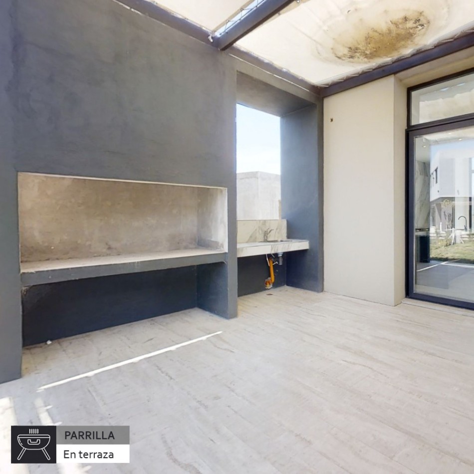()CASA DE DISENO A ESTRENAR CON PISCINA. EN BARRIO PRIVADO RUMENCO JOVEN .