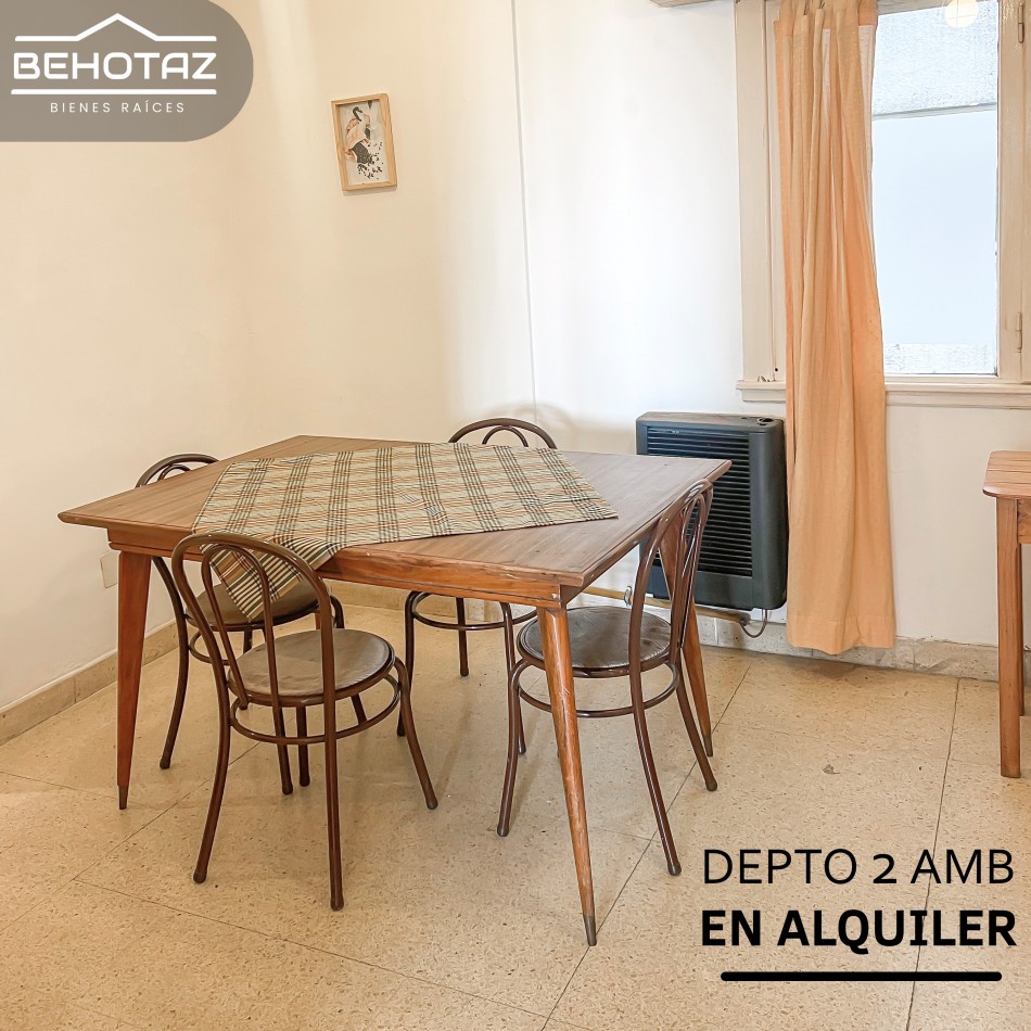 ()DEPARTAMENTO DE 2 AMBIENTES PARA ALQUILAR POR TEMPORADA DE INVIERNO. MAR DEL PLATA