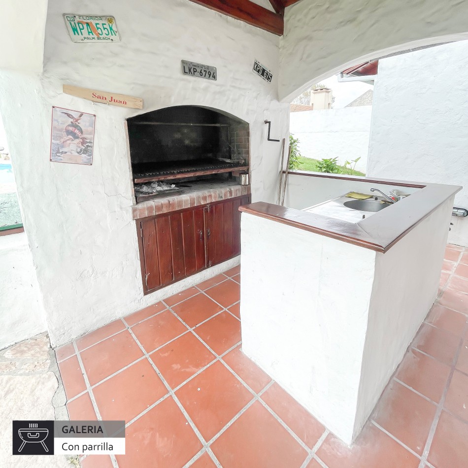 CHALET DE 6 AMBIENTES CON PISCINA EN VENTA EN PARQUE LURO, MAR DEL PLATA.