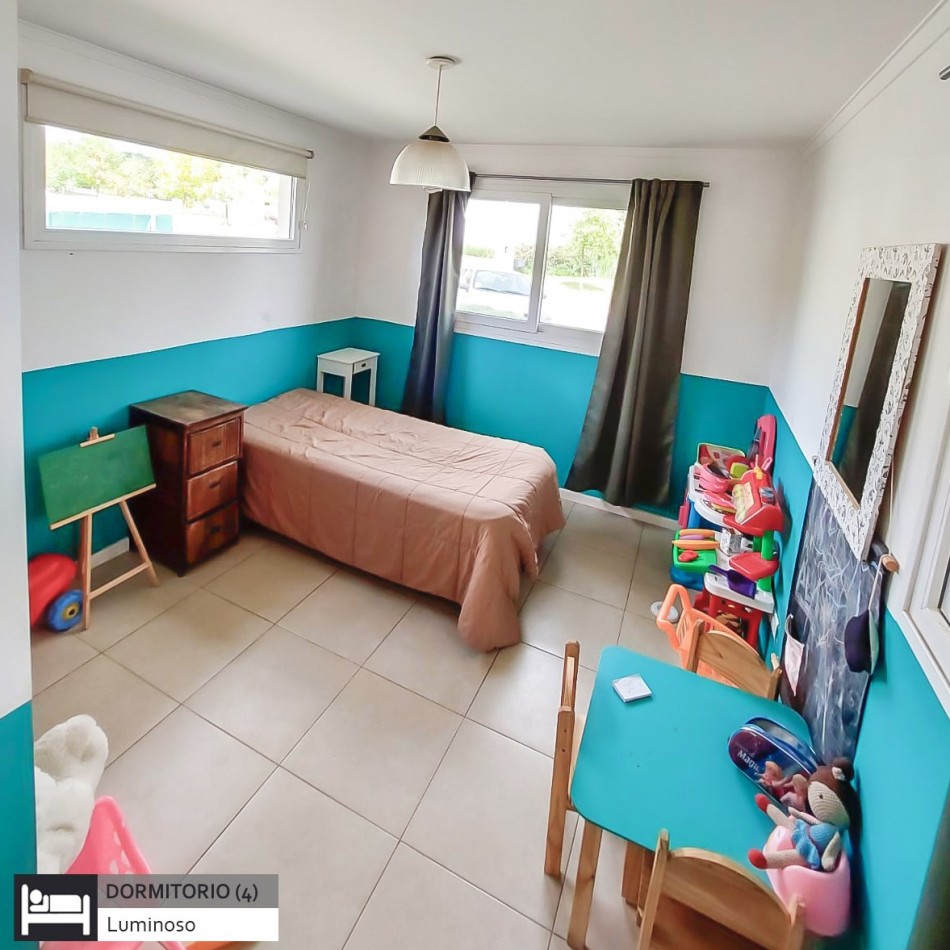 Moderna casa 5 ambientes en barrio privado Arenas del Sur. Mar del Plata