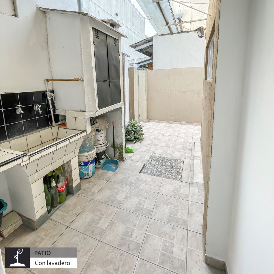 ()PH dos ambientes totalmente reciclado con patio. Mar del Plata