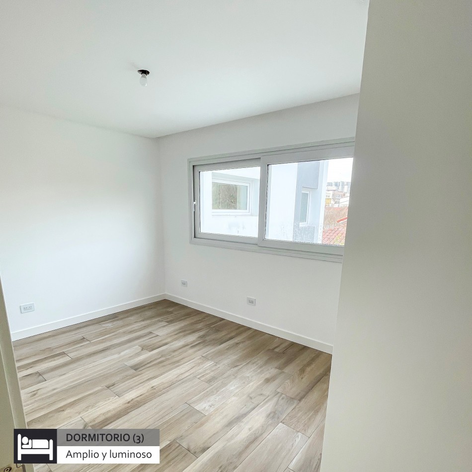 Duplex 4 ambienes a estrenar, en venta! Pleno Barrio Los Troncos, Mar del Plata