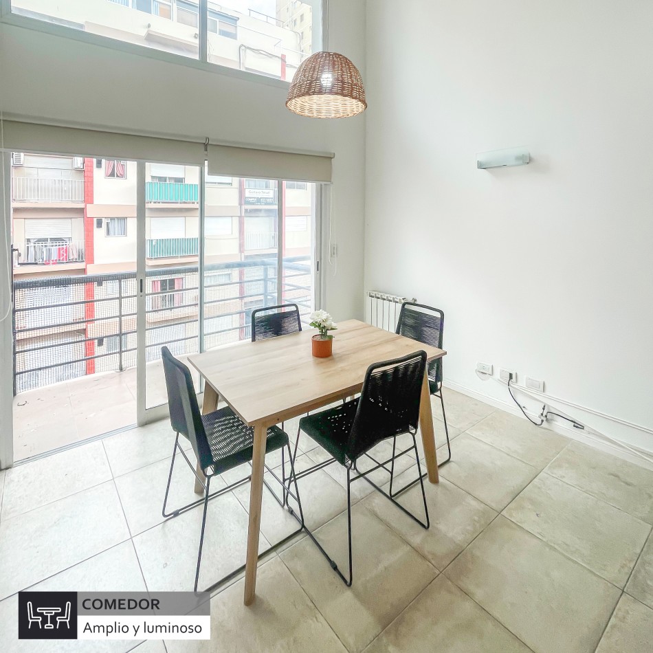 ()Moderno departamento en duplex con parrilla y cochera. Mar del Plata