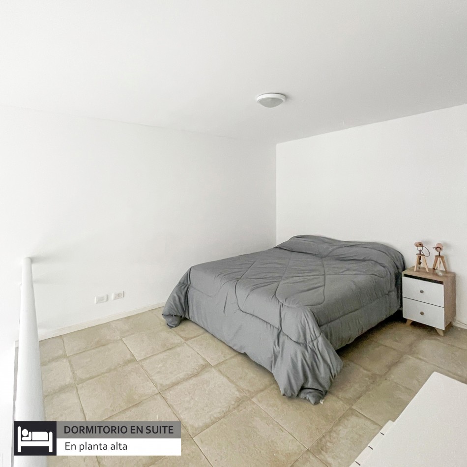 ()Moderno departamento en duplex con parrilla y cochera. Mar del Plata