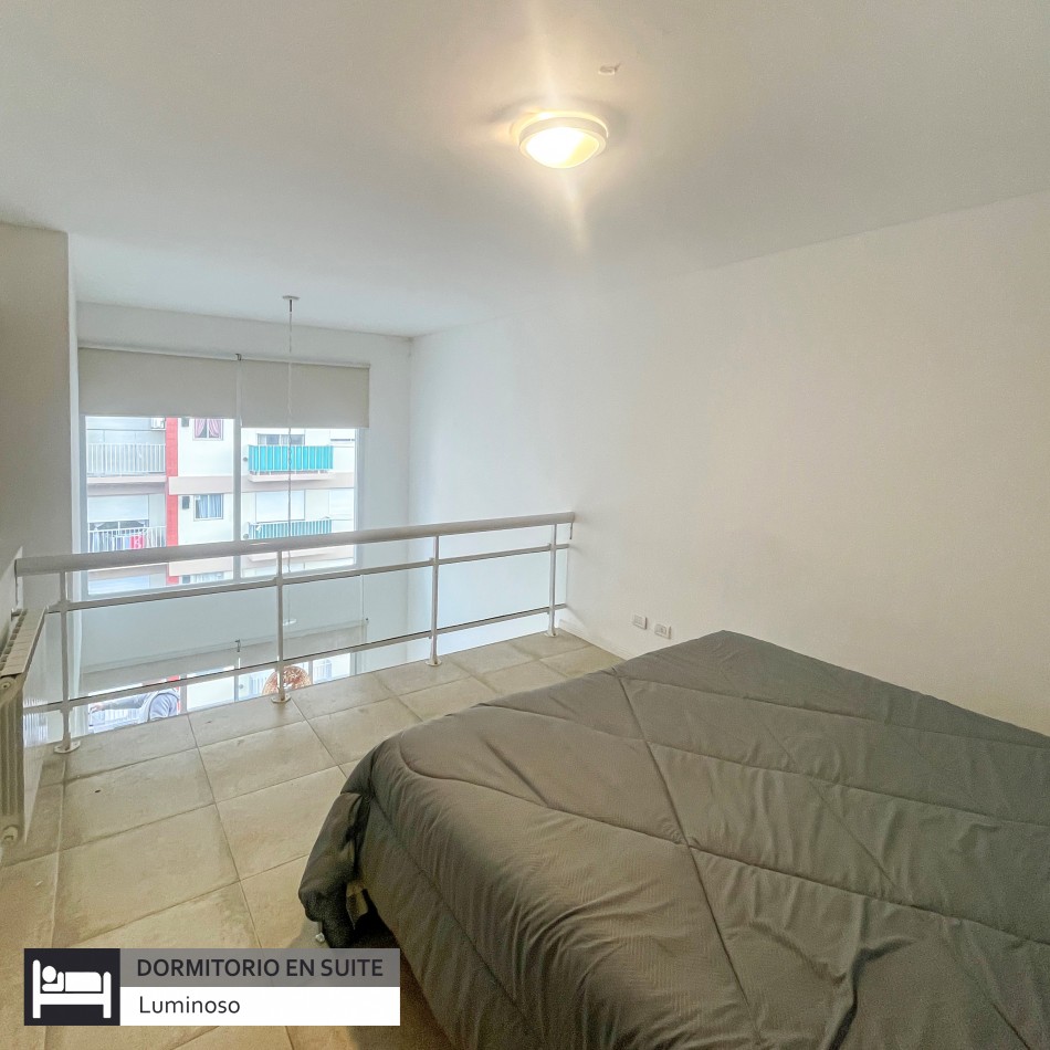 ()Moderno departamento en duplex con parrilla y cochera. Mar del Plata