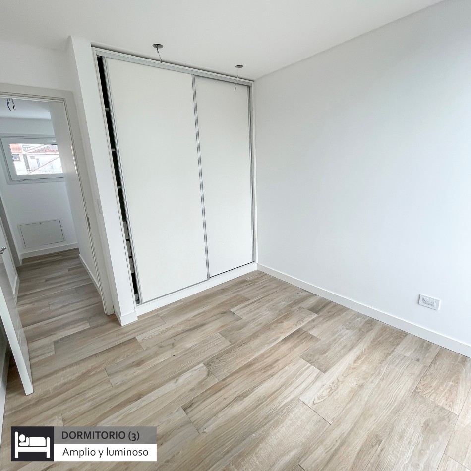 Duplex de 4 ambientes en venta a Estrenar en pleno barrio Los Troncos!! Mar del Plata
