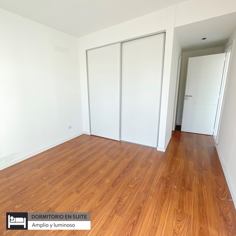 Departamento de 2 ambientes con cochera y balcon a la calle, a Estrenar!! En venta, Mar del Plata!
