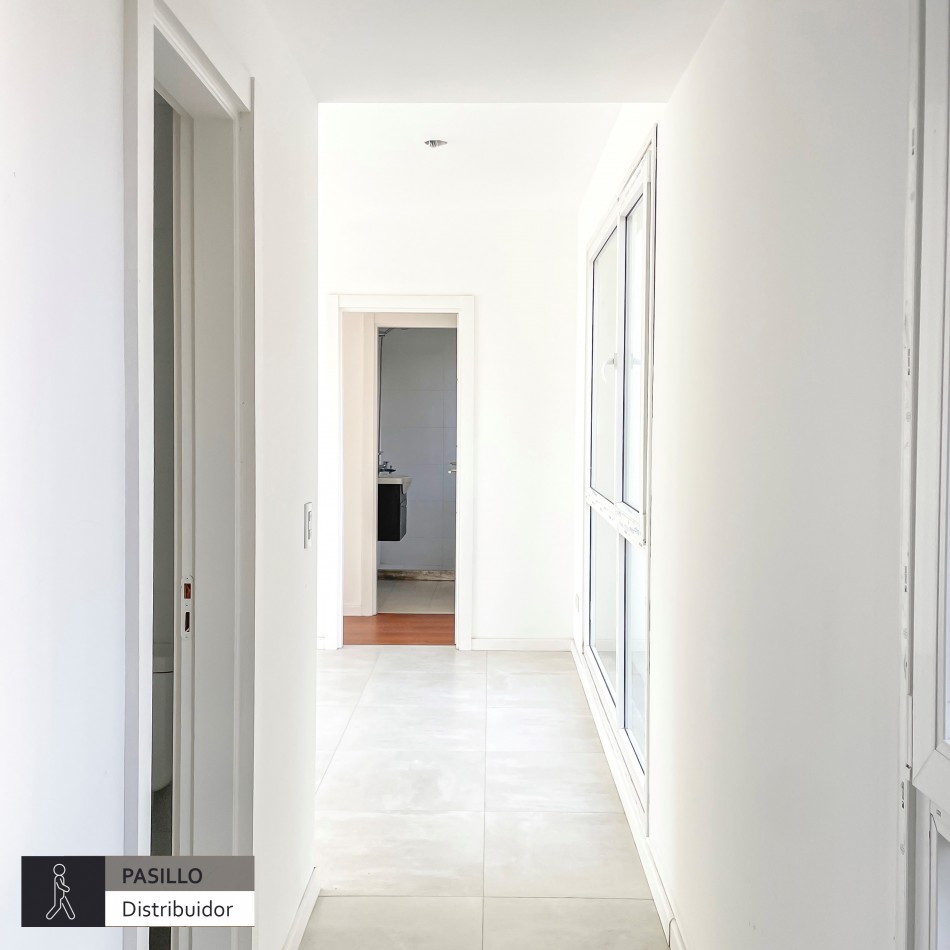 Departamento de 2 ambientes con cochera y balcon a la calle, a Estrenar!! En venta, Mar del Plata!
