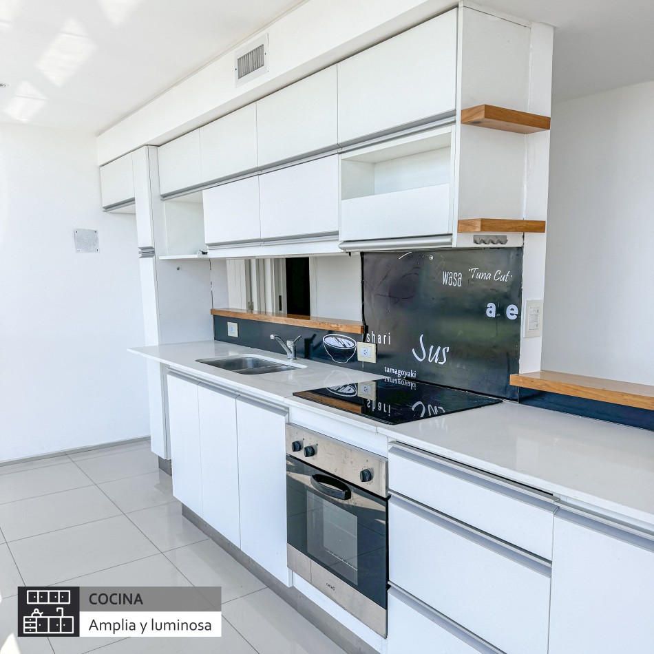 ()Semipiso en ALQUILER PERMANENTE. 3 ambientes con cochera, playa Varese, Mar del Plata