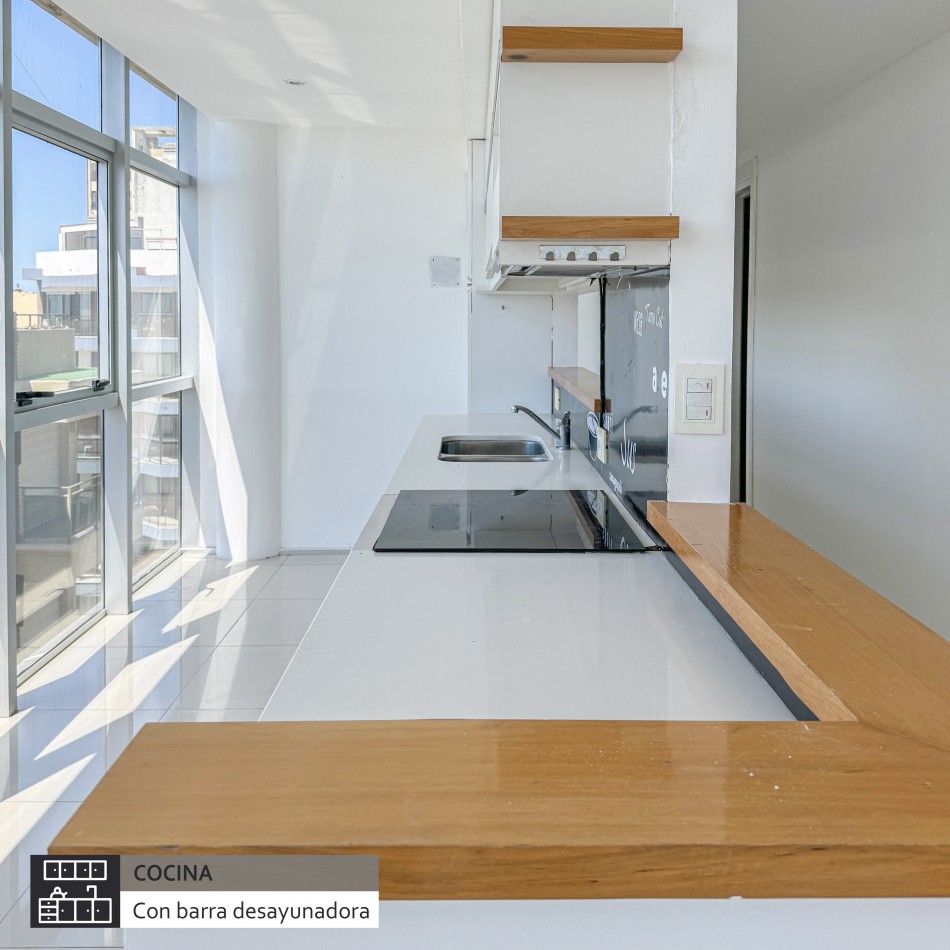 ()Semipiso en ALQUILER PERMANENTE. 3 ambientes con cochera, playa Varese, Mar del Plata