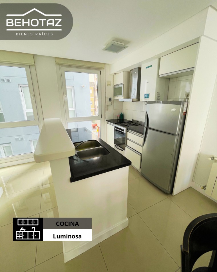 DEPARTAMENTO DE 2 AMBIENTES CON COCHERA, EN VENTA. MAR DEL PLATA.