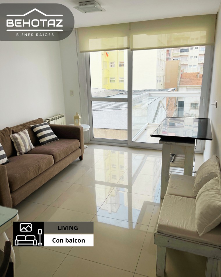 DEPARTAMENTO DE 2 AMBIENTES CON COCHERA, EN VENTA. MAR DEL PLATA.