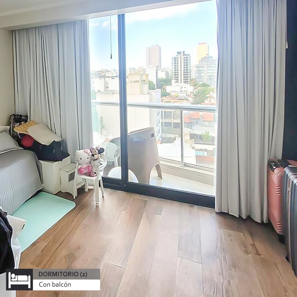 DEPARTAMENTO DE 3 AMBIENTES A LA VENTA EN EL DELFI XII, ZONA GUEMES, MAR DEL PLATA