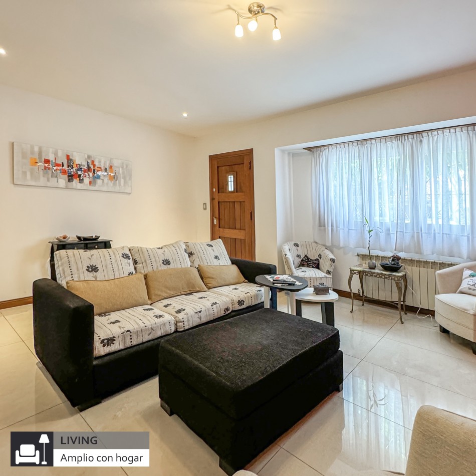 Excelente casa con parque en la mejor zona de La Perla. Mar del Plata.