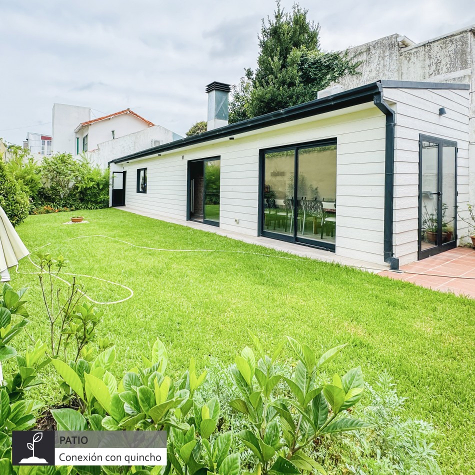 Excelente casa con parque en la mejor zona de La Perla. Mar del Plata.