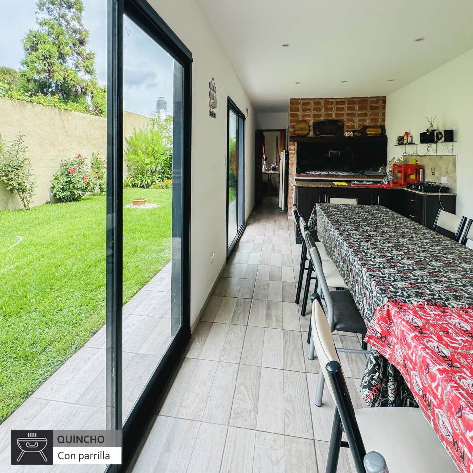Excelente casa con parque en la mejor zona de La Perla. Mar del Plata.