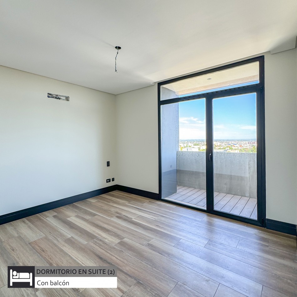 MODERNO PISO DE CATEGORIA CON VISTA PLENA AL GOLF Y AL MAR. MAR DEL PLATA.