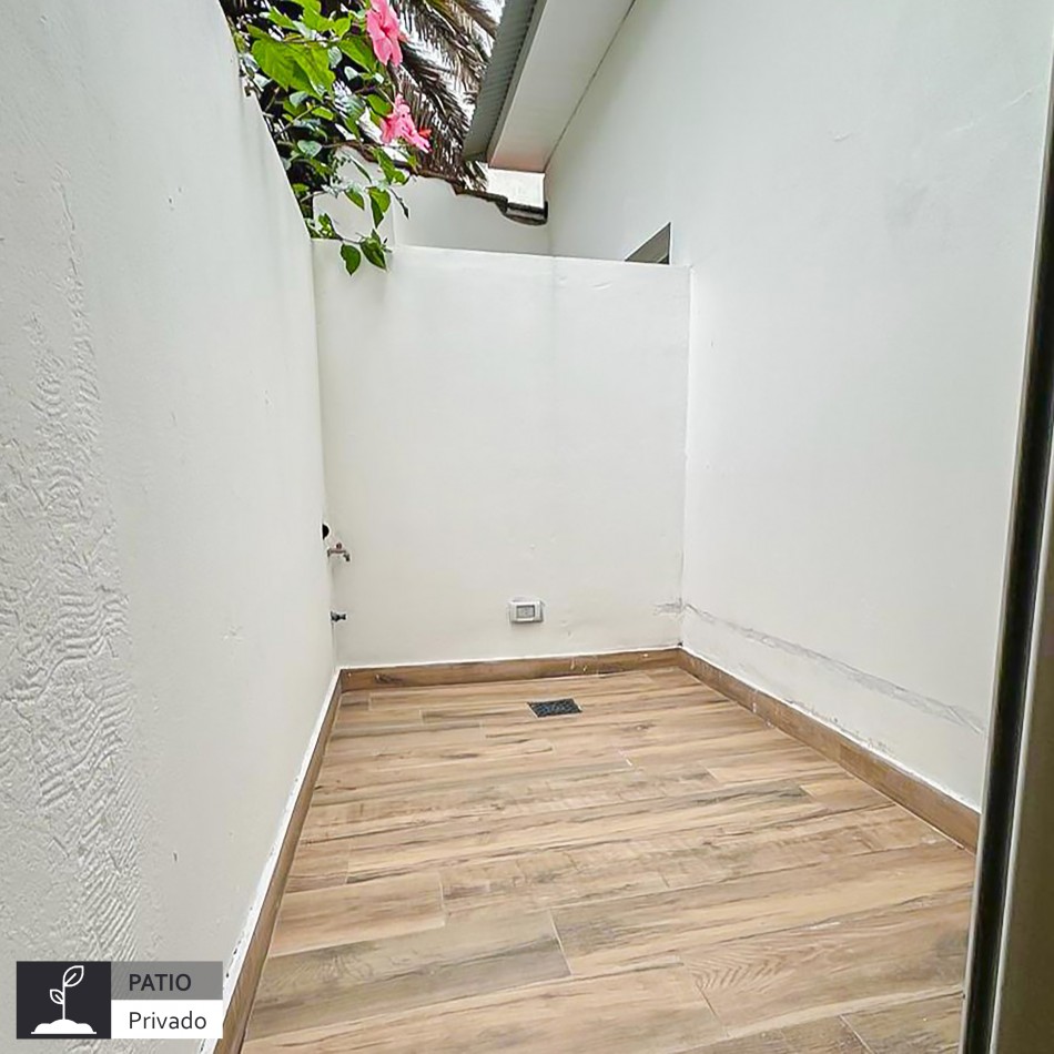()HERMOSO PH DE DOS AMBIENTES CON ESCRITORIO Y DOBLE PATIO A ESTRENAR.