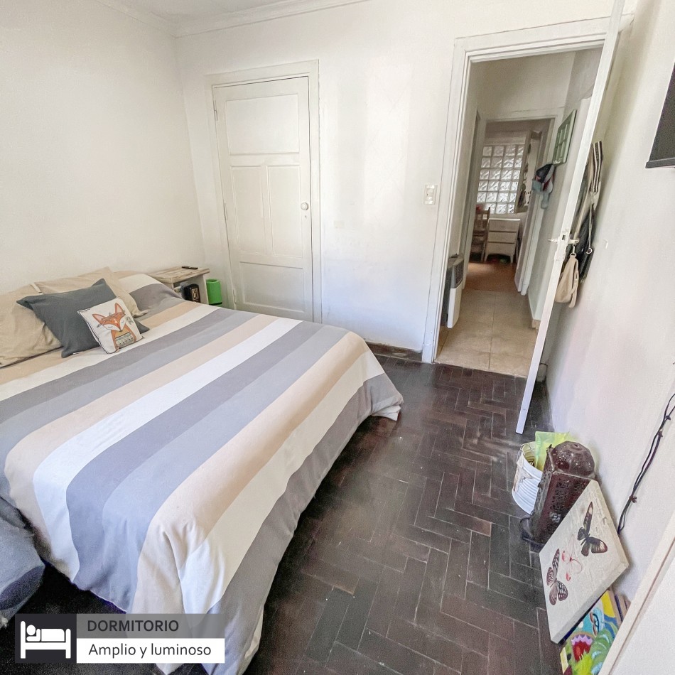 DEPARTAMENTO DE 3 AMBIENTES + ESCRITORIO Y PATIO. EN VENTA. MAR DEL PLATA