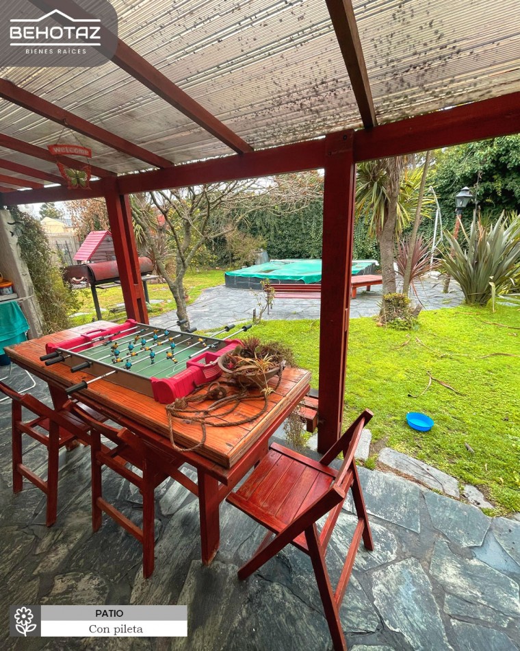 CHALET EN VENTA EN LOS TILOS. MAR DEL PLATA