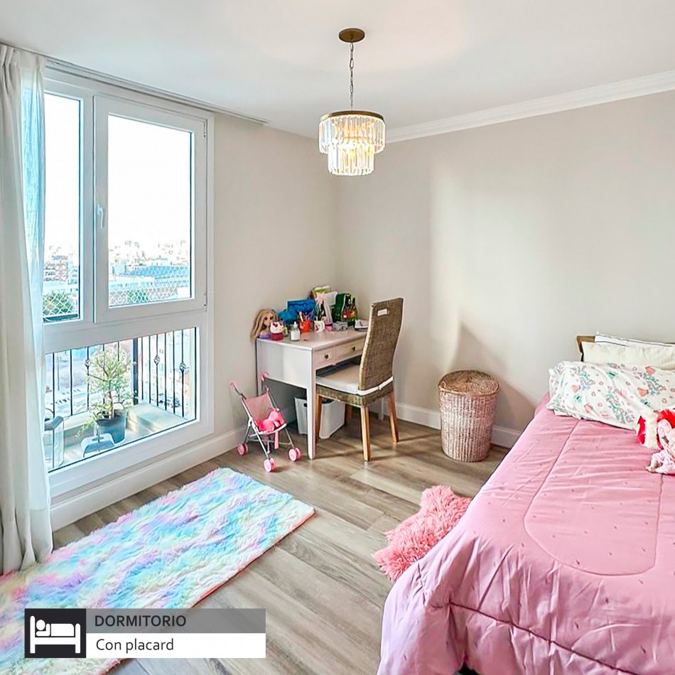 DEPARTAMENTO DE 3 AMBIENTES CON COCHERA Y BALCO A LA CALLE EN CHAUVIN. EN VENTA. MAR DEL PLATA