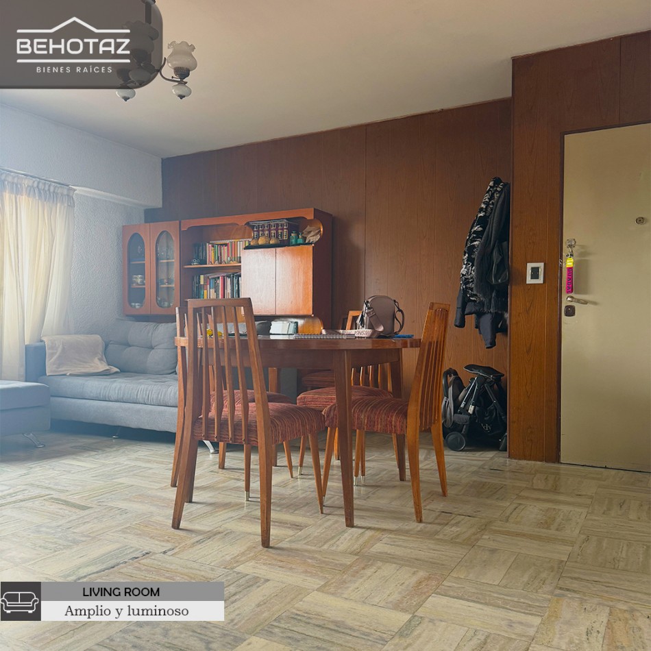 DEPARTAMENTO DE TRES AMBIENTES FRENTE A PLAZA PERALTA RAMOS