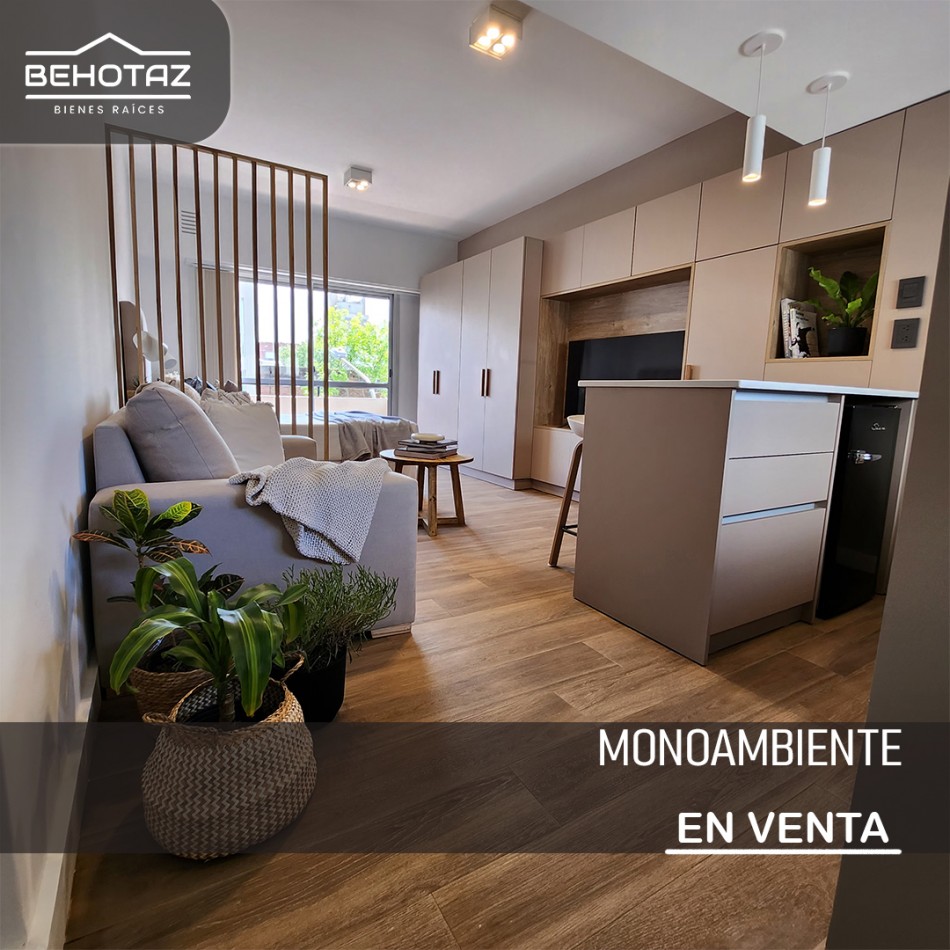 Espectacular monoambiente reciclado a nuevo a estrenar. Mar del Plata