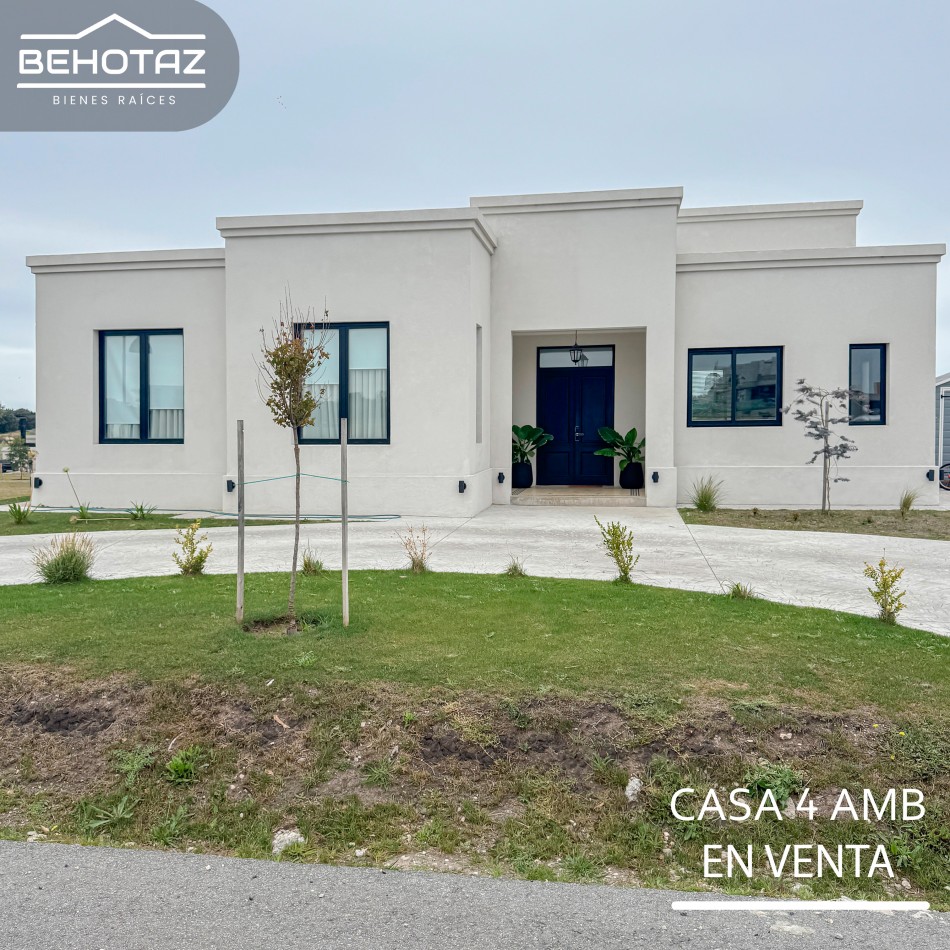 CASA EN VENTA DE 4 AMBIENTES EN CASONAS DEL HARAS. MAR DEL PLATA. EN VENTA
