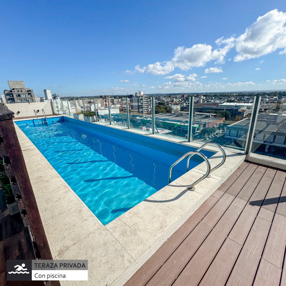 DEPARTAMENTO DE 4 AMBIENTES CON COCHERA A LA VENTA, EN CHAUVIN, MAR DEL PLATA
