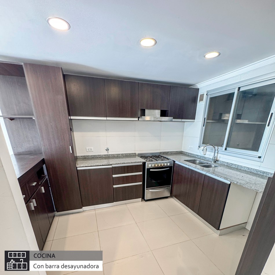DEPARTAMENTO DE 4 AMBIENTES CON COCHERA A LA VENTA, EN CHAUVIN, MAR DEL PLATA