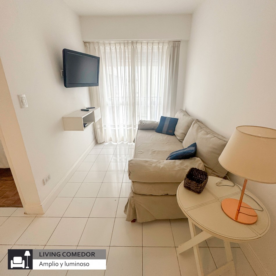 DEPARTAMENTO DE 2 AMBIENTES A LA VENTA, GUEMES Y LA COSTA. MAR DEL PLATA