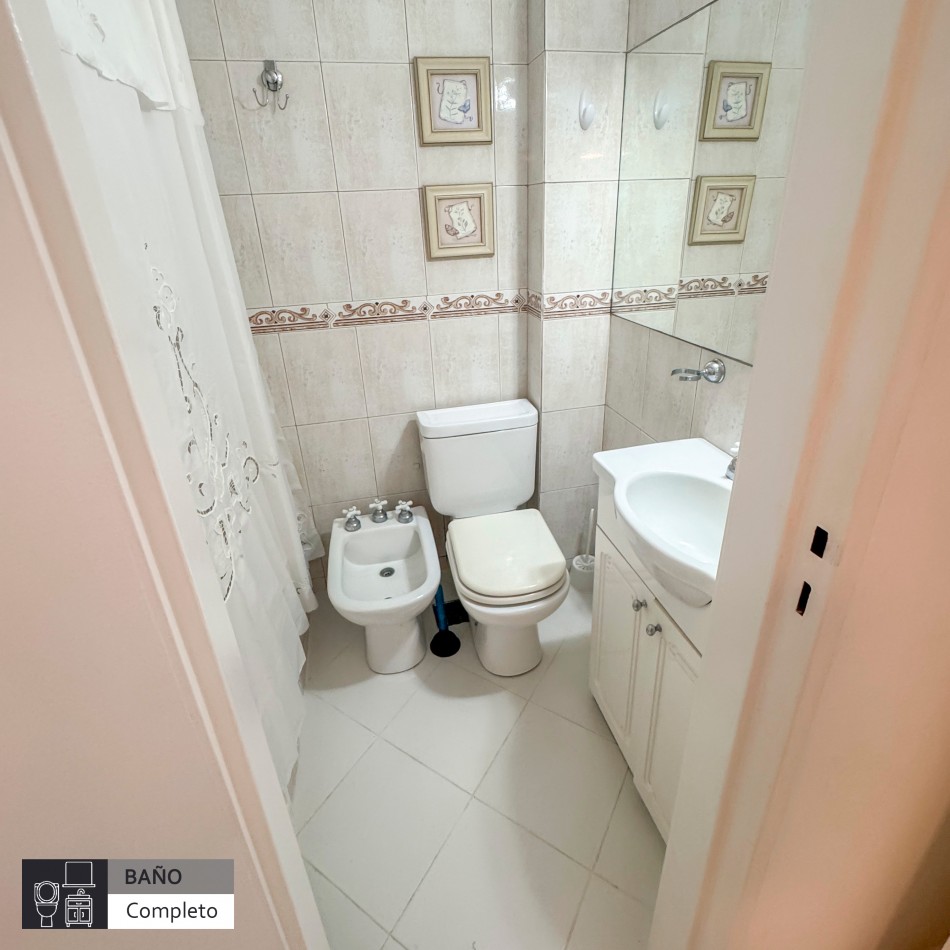 DEPARTAMENTO DE 2 AMBIENTES A LA VENTA, GUEMES Y LA COSTA. MAR DEL PLATA