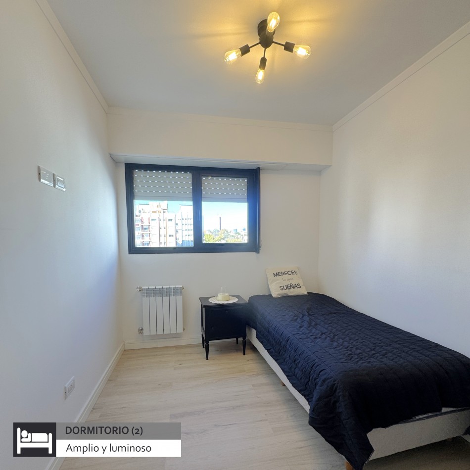 SEMIPISO DE TRES AMBIENTES EN ZONA GUEMES. MAR DEL PLATA 