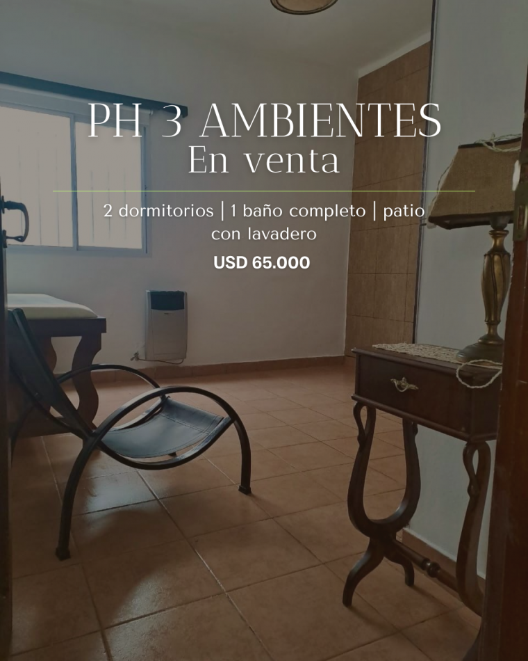 PH 3 AMB CON PATIO ZONA SAN JUAN, MAR DEL PLATA. EN VENTA 