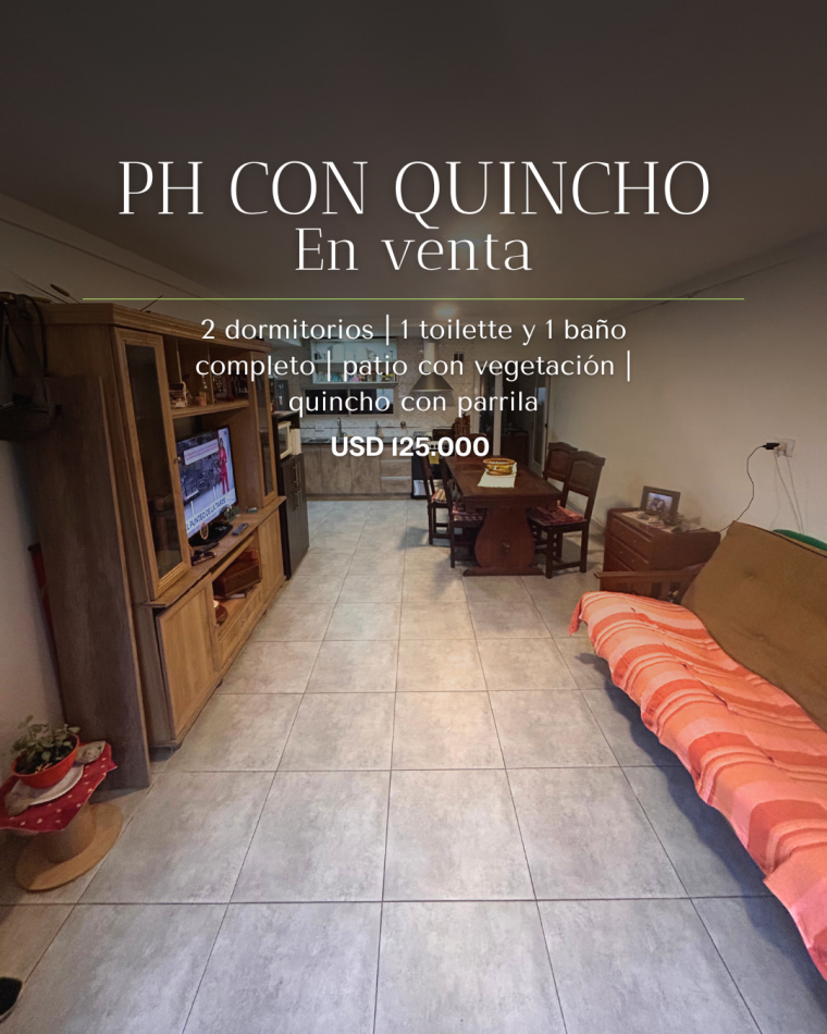 PH AL FRENTE 3 AMB CON QUINCHO, EN CONSTITUCION 