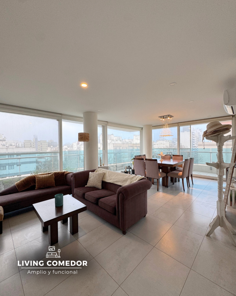 SEMIPISO DE TRES AMBIENTES EN LA PERLA. MAR DEL PLATA 